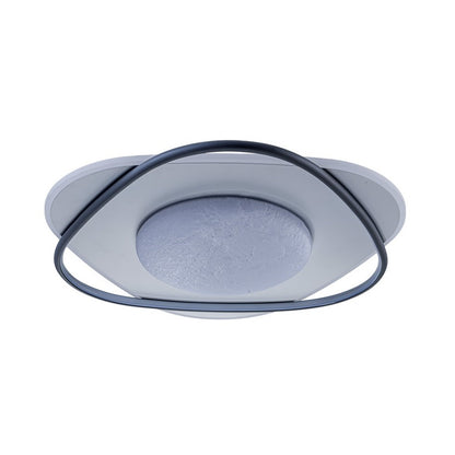 Lámpara de techo LED LUNA Blanca y Negra | FL6019-C