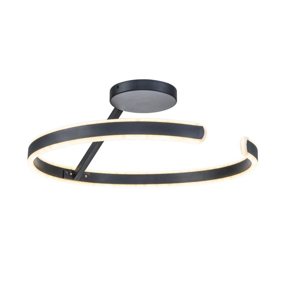 Lámpara de techo LED Arcus Negra | FL6027-C