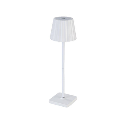 Lampara De Mesa Portatil Con Bateria CCT Blanco