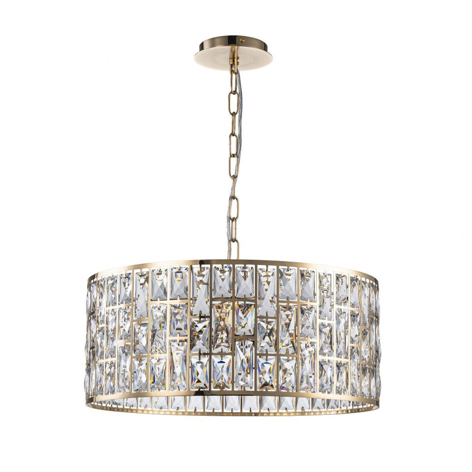 Lampara colgante de cristal Dune - LP4016-D50P