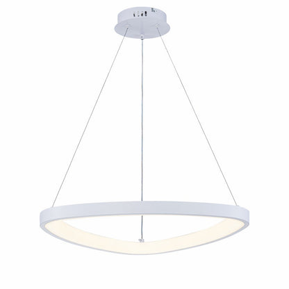 Lámpara Colgante LED Triangular | Negra/Blanca/Dorada CCT | FL6592-D51P