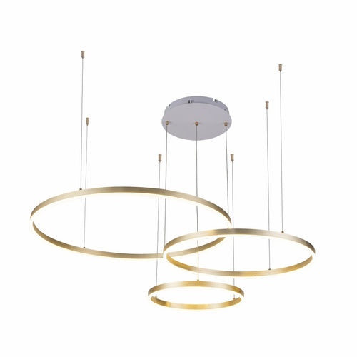 Lámpara Colgante LED Helix | Dorado CCT Atenuable - FL6037-3P