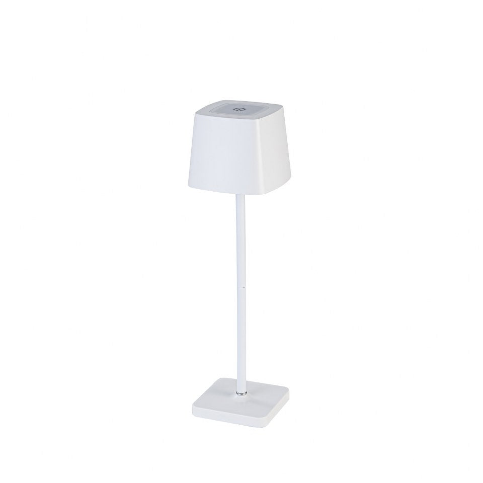 Lampara portátil recargable con led integrado CCT Blanco