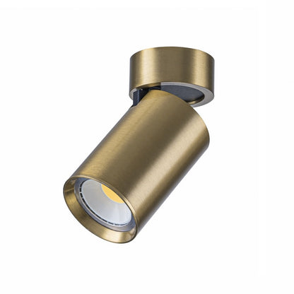 Foco Orientable con bombilla GU10 de color Níquel Satinado