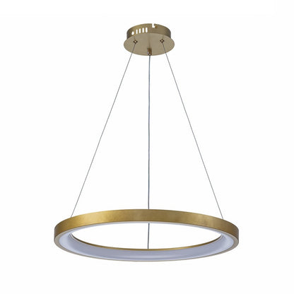 Lámpara Colgante LED Redonda | Negra/Blanca/Dorada CCT | FL6589-D50P