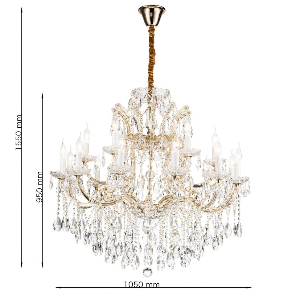 Lámpara de araña TERESA CLN122-18