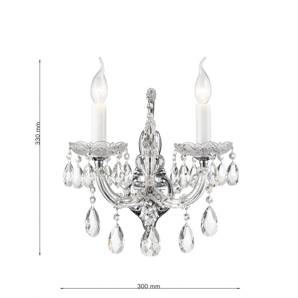 Aplique de pared TERESA CLN123-2W