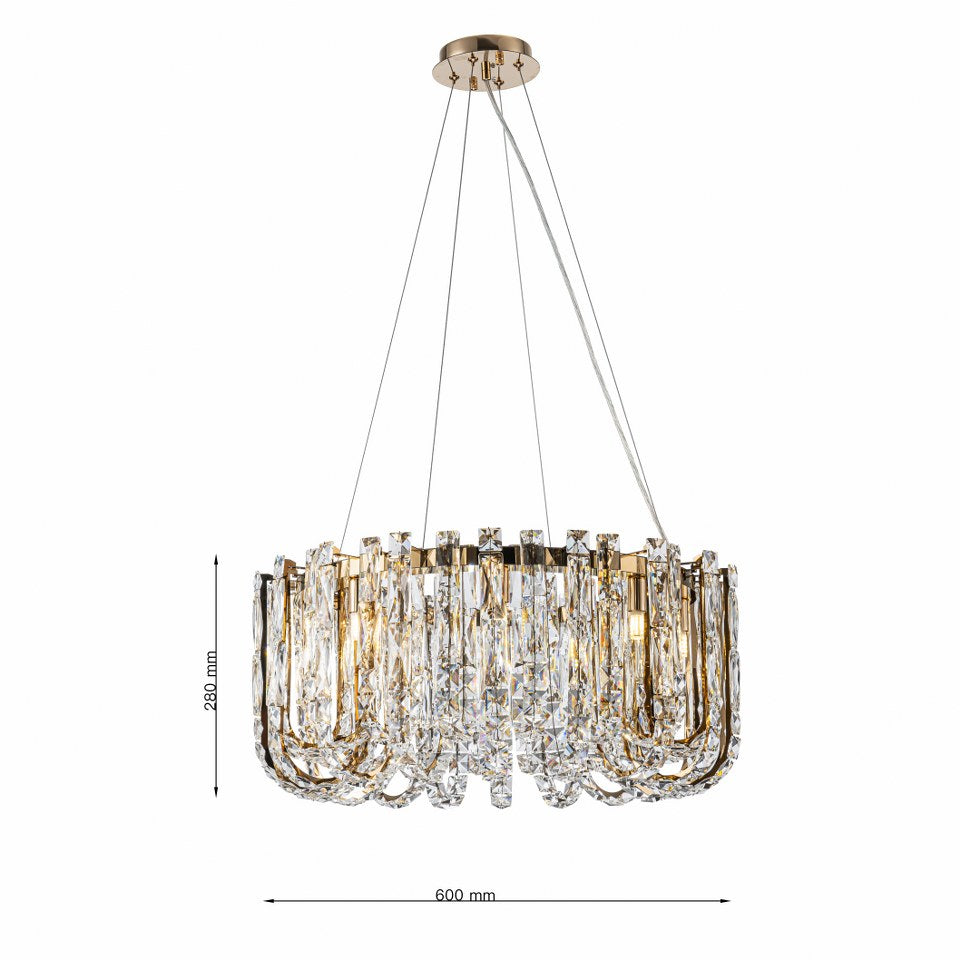 Lámpara colgante LURE cln124-D60