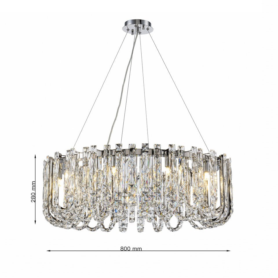 Lámpara colgante LURE CLN125-D80