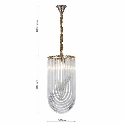 Lámpara colgante de cristal EINH - CLN130-D30