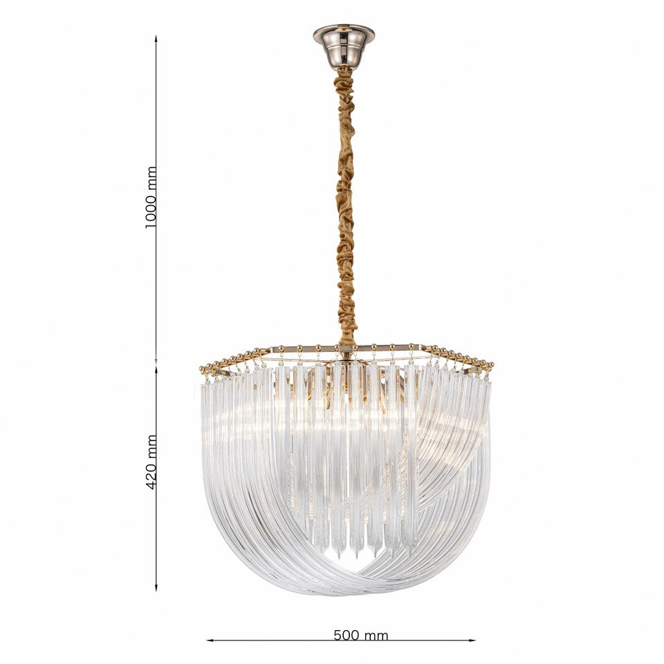 Lámpara colgante de cristal - CLN130-D50