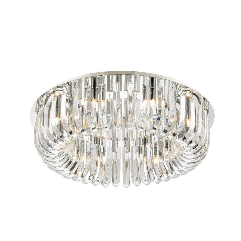 Lámpara techo de cristal CARV - CLN131-D60C