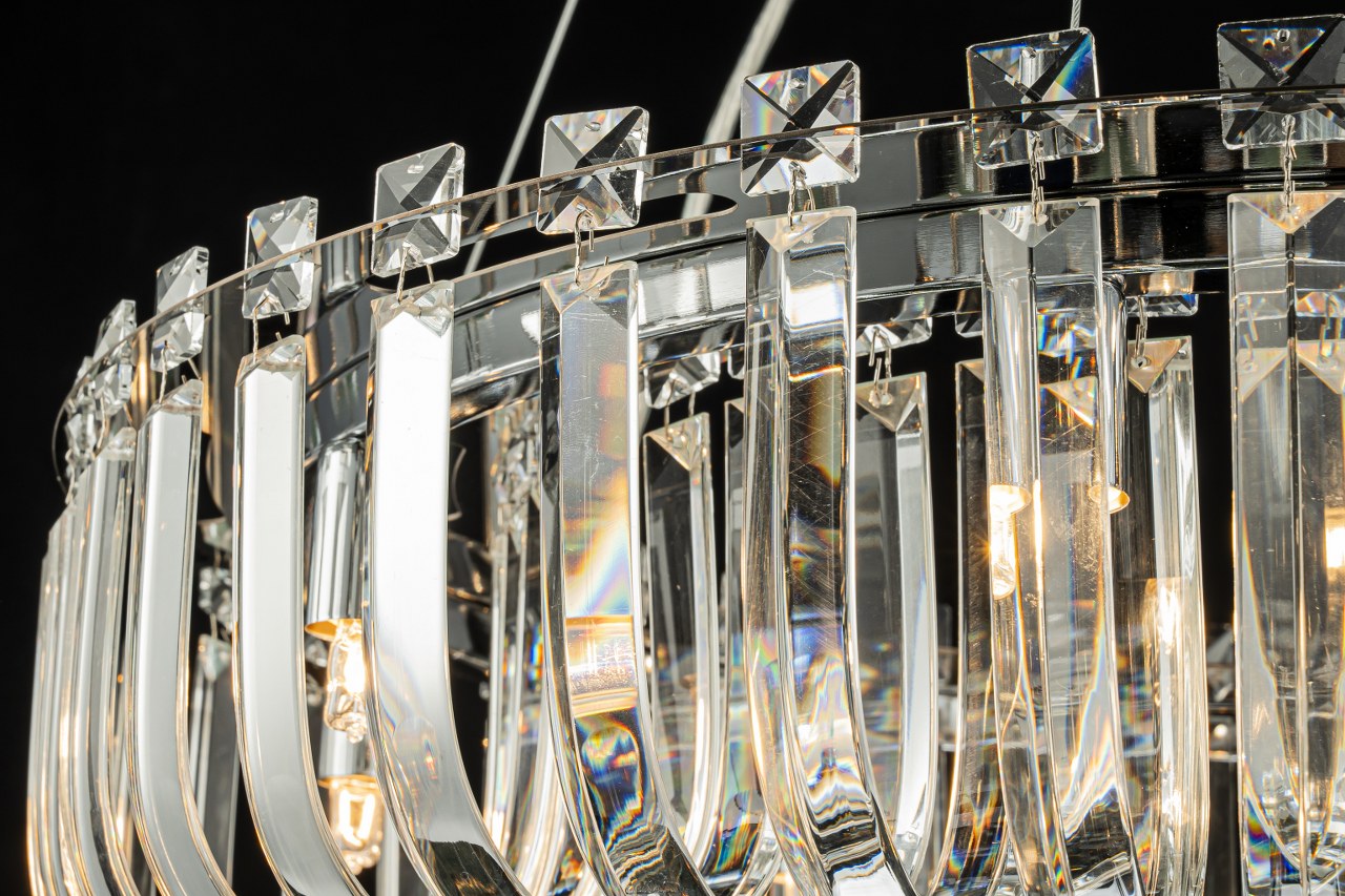 Lámpara colgante de cristal CARV - CLN131-D60P