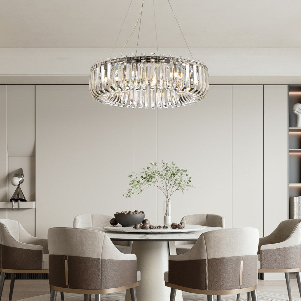 Lámpara colgante de cristal CARV - CLN131-D60P