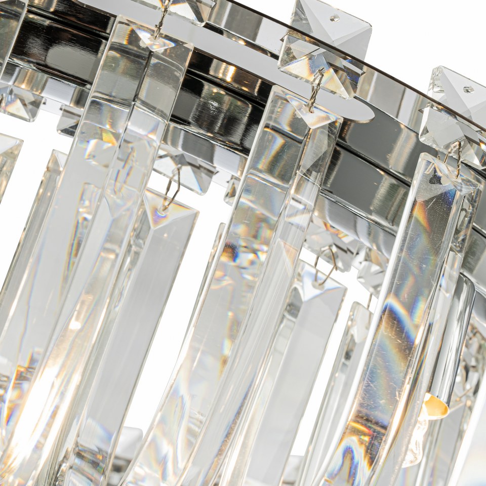 Lámpara colgante de cristal CARV - CLN131-D60P