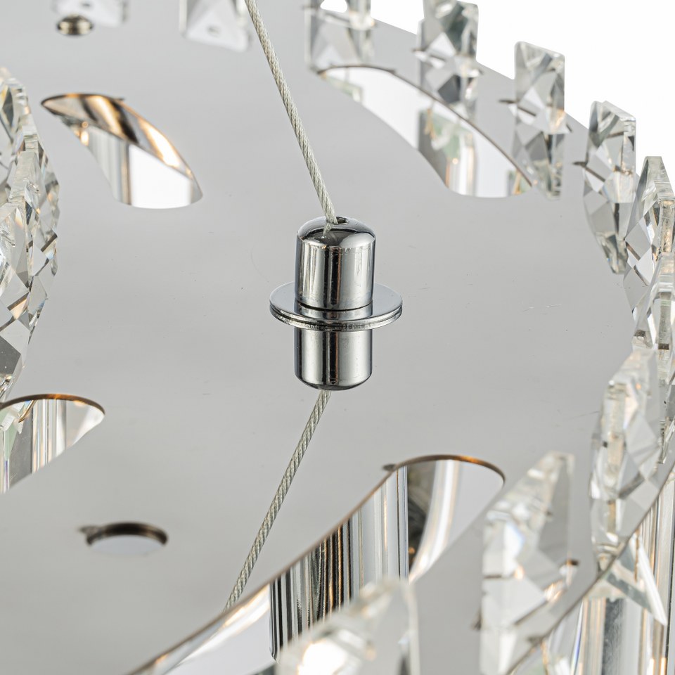 Lámpara colgante de cristal CARV - CLN131-D60P