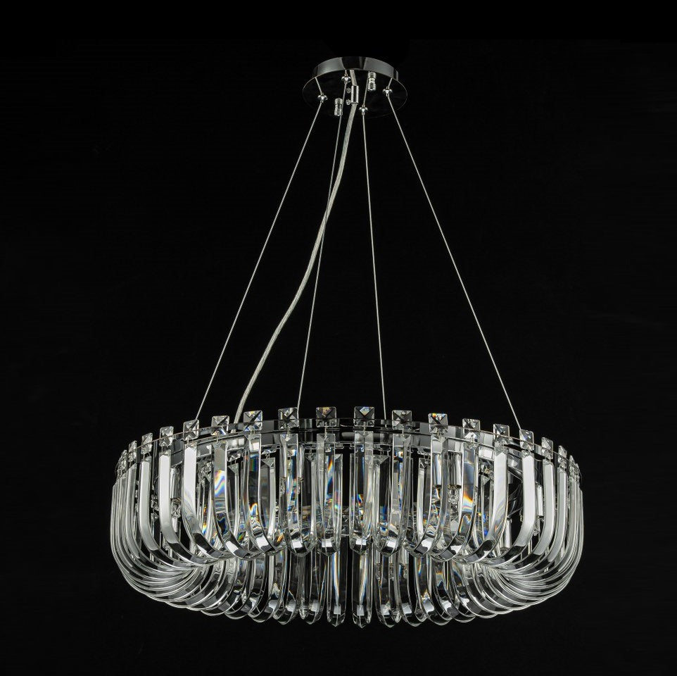 Lámpara colgante de cristal CARV - CLN131-D60P