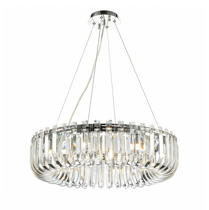 Lámpara colgante de cristal CARV - CLN131-D60P