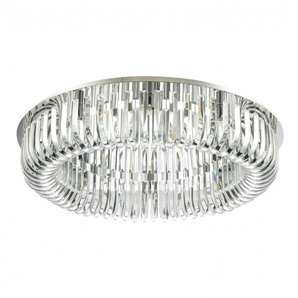 Lámpara techo de cristal CARV - CLN131-D80C