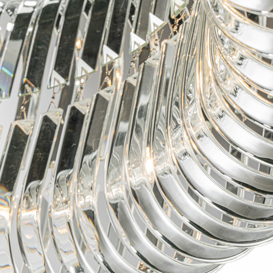 Lámpara techo de cristal CARV - CLN131-D80C