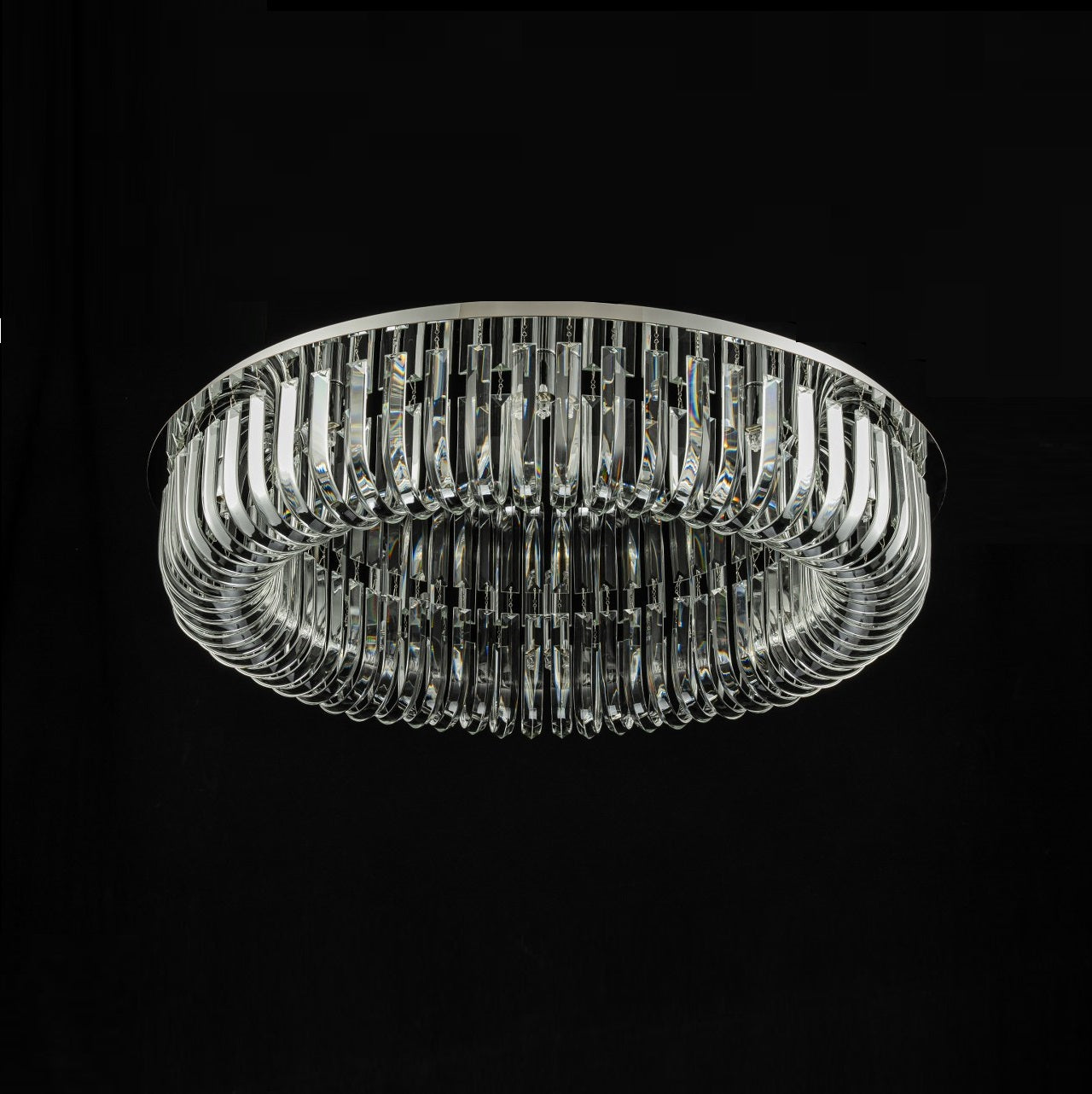 Lámpara techo de cristal CARV - CLN131-D80C