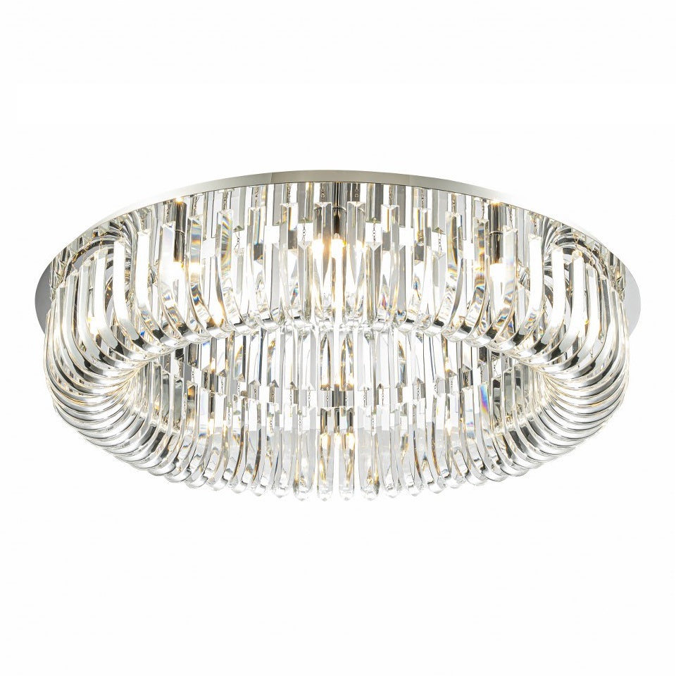 Lámpara techo de cristal CARV - CLN131-D80C