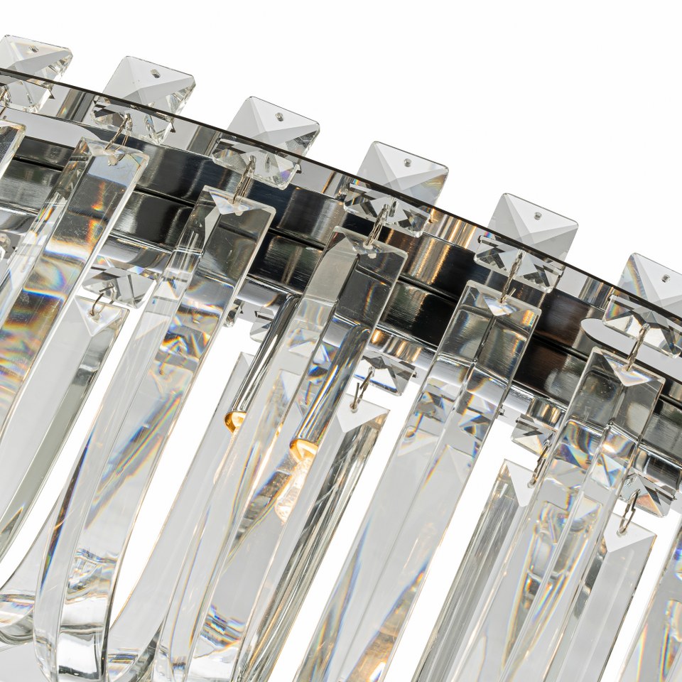 Lámpara colgante de cristal CARV - CLN131-D80P