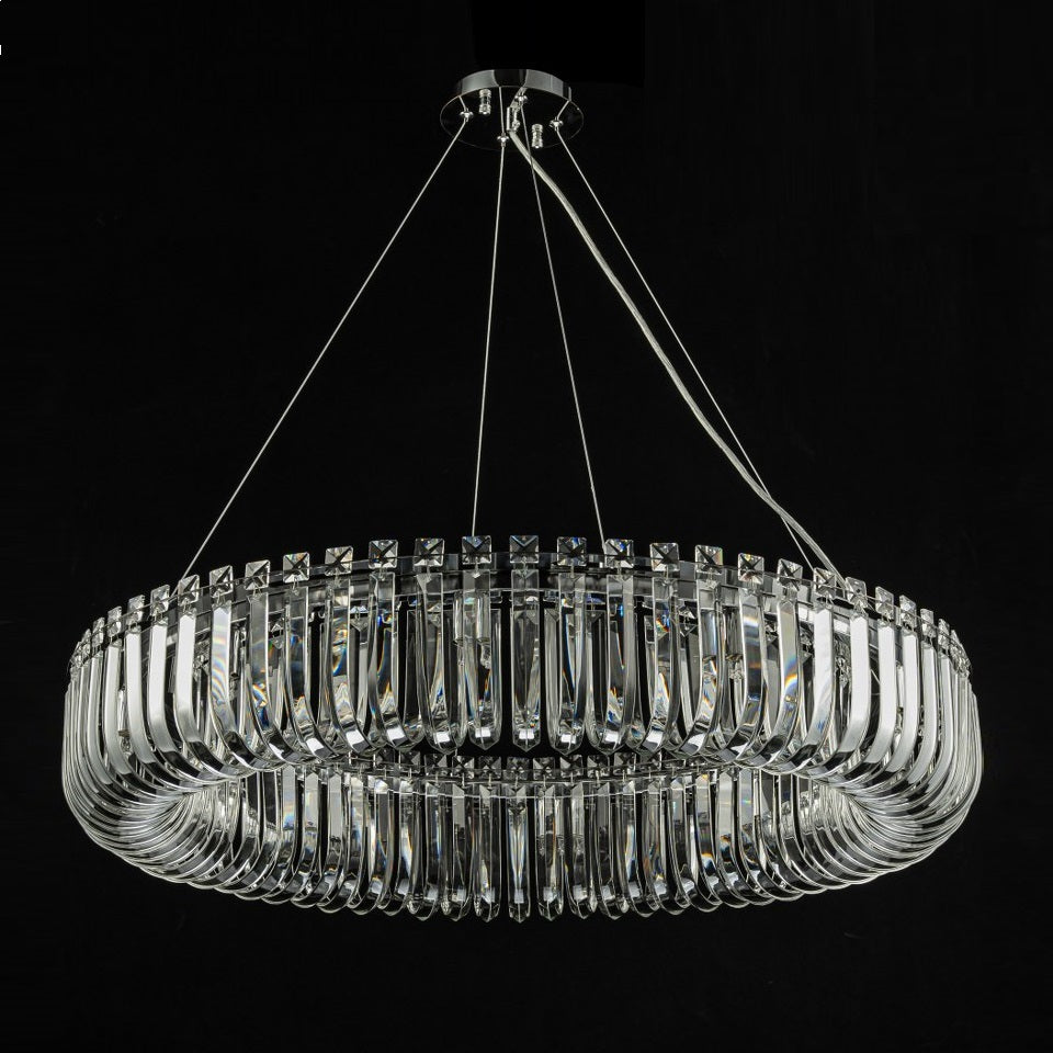 Lámpara colgante de cristal CARV - CLN131-D80P