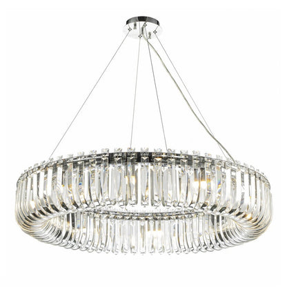 Lámpara colgante de cristal CARV - CLN131-D80P