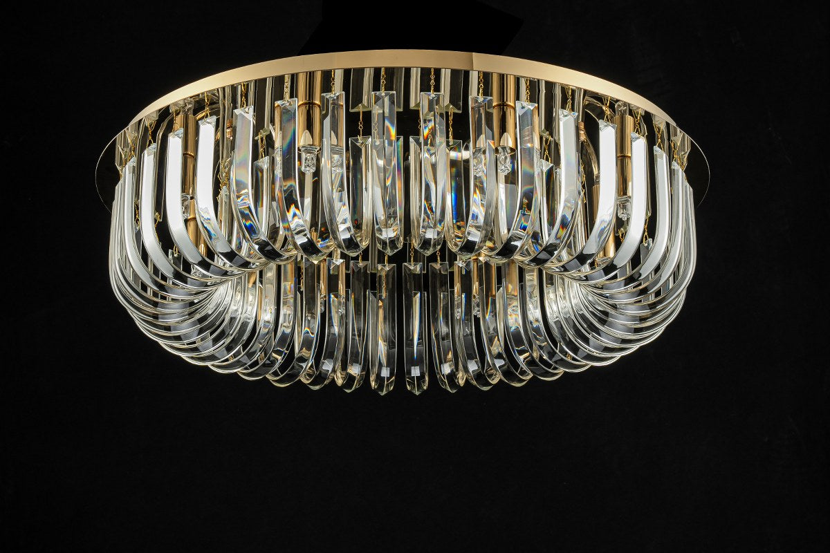 Lámpara techo de cristal CARV - CLN132-D60C