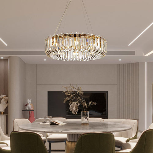 Lámpara colgante de cristal CARV - CLN132-D60P