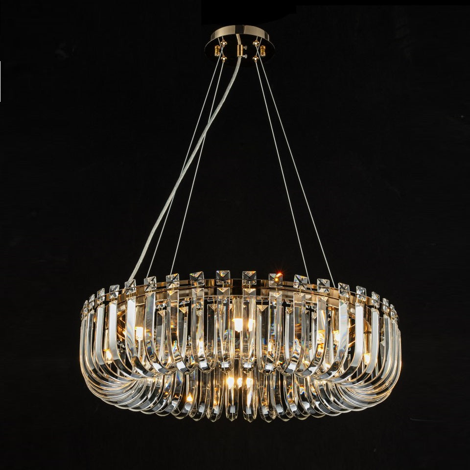 Lámpara colgante de cristal CARV - CLN132-D60P