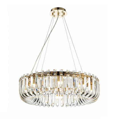 Lámpara colgante de cristal CARV - CLN132-D60P