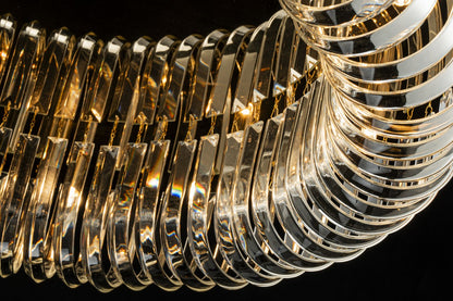 Lámpara techo de cristal CARV - CLN132-D80C