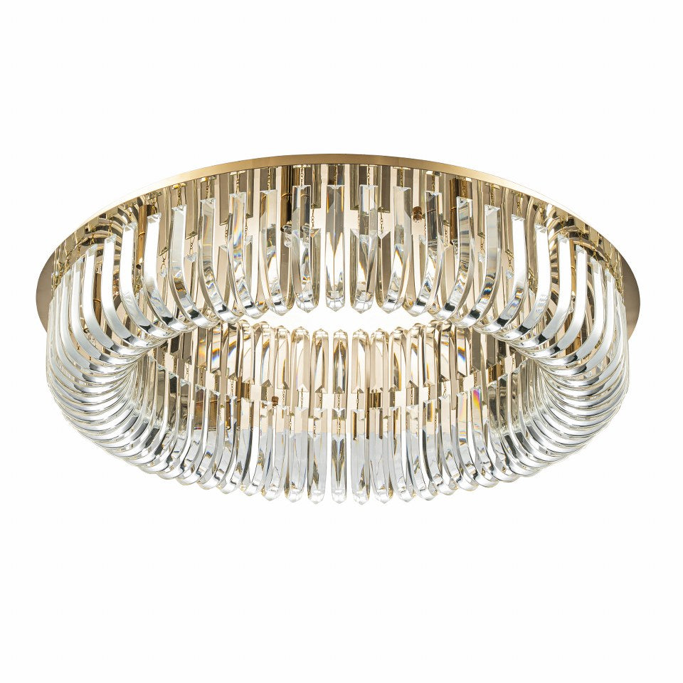 Lámpara techo de cristal CARV - CLN132-D80C