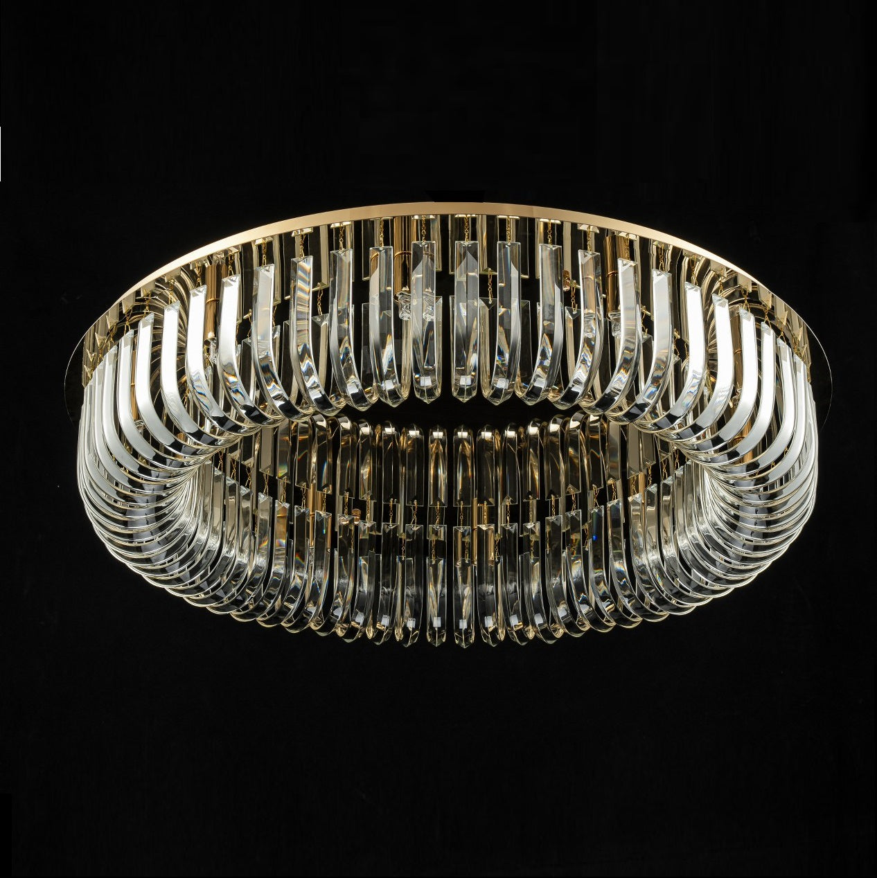 Lámpara techo de cristal CARV - CLN132-D80C