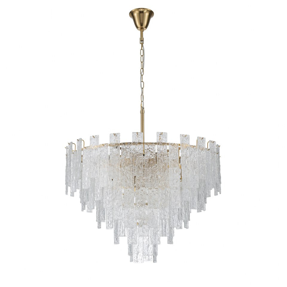 ICELUX Lampara colgante de cristal CLN133-D80