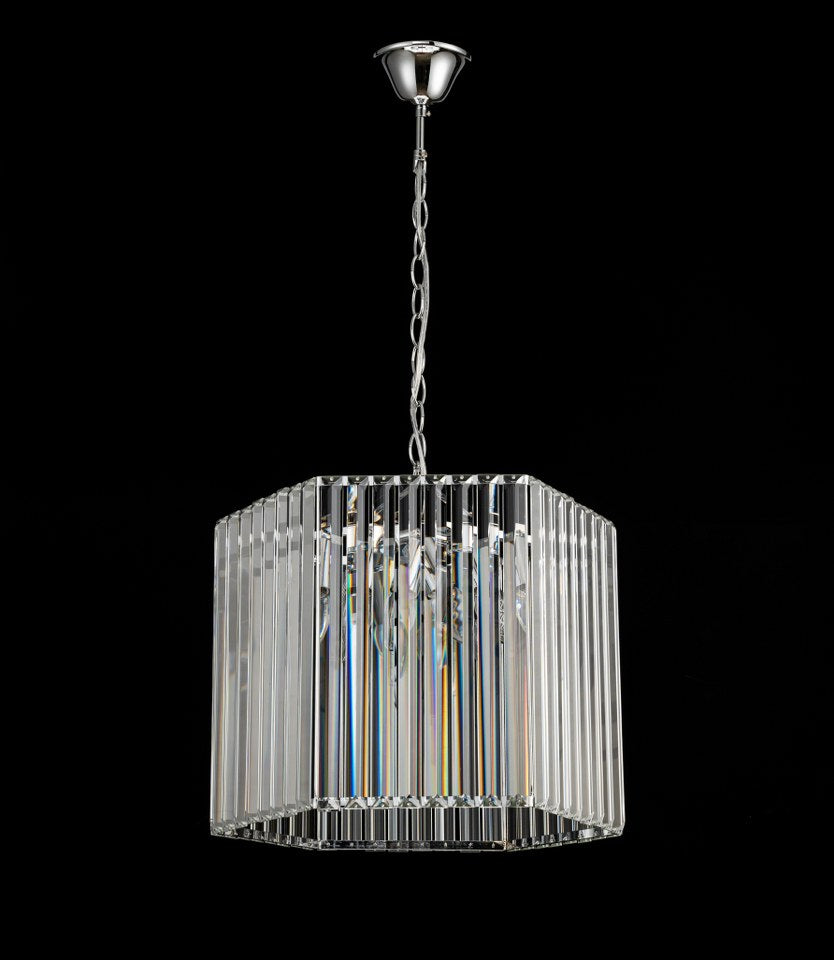 Lámpara de cristal HEXCRIS - CLN187-D40