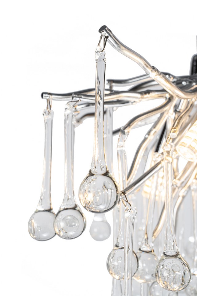 Lámpara Colgante de Cristal RAINDROP - CLN193-D40