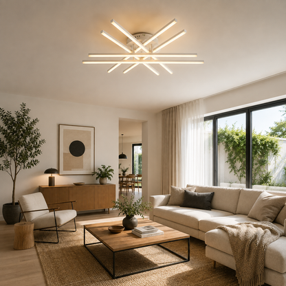 Lámpara de techo LED WAVE Blanco | FL6010-C
