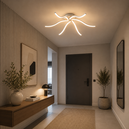 Lámpara de techo LED WAVE Blanco | FL6002-C