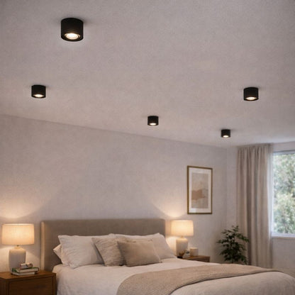 Foco Basic Led 10W Integrado Negro