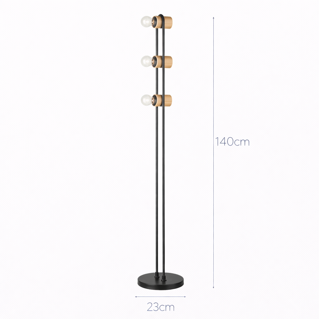 Lampara de pie Woody - LP5061-3F