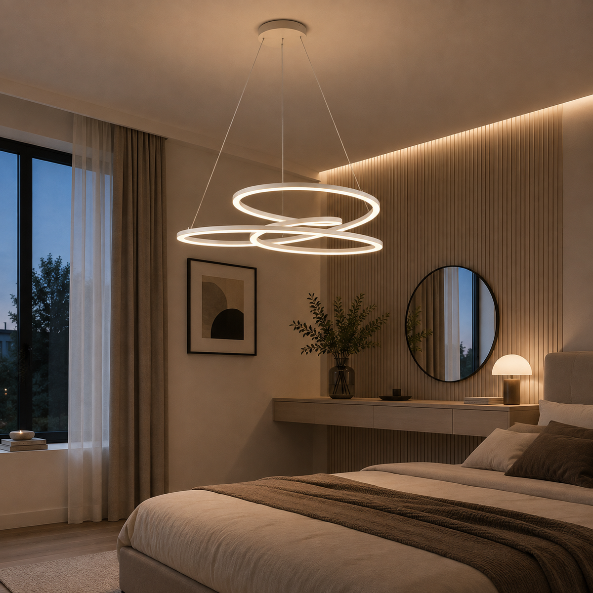 Lámpara Colgante LED Nexus | Blanca CCT Atenuable - FL6023-P