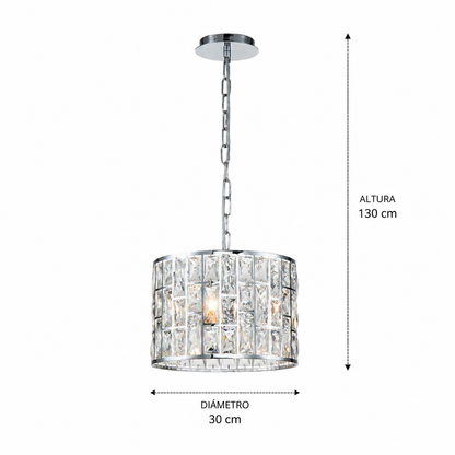 Lampara colgante de cristal Dune - LP467-D30P