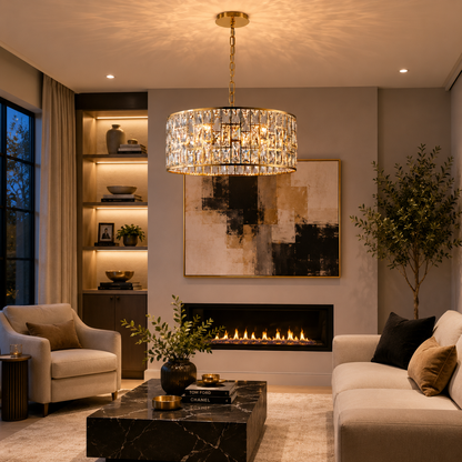 Lampara colgante de cristal Dune - LP4016-D50P