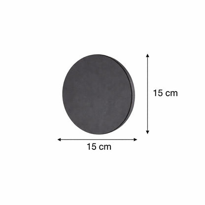 Aplique de interior Led Decorativo Moderno Negro