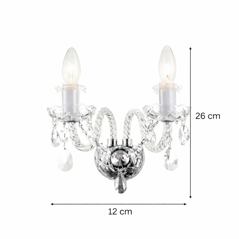 Aplique ELENA LP104-2W