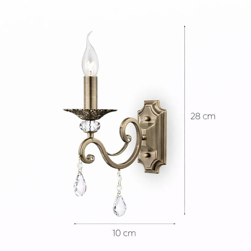 Aplique GRAZIA ANTIC LP289-1W