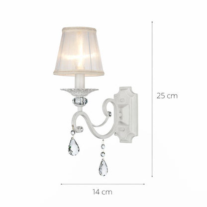 Aplique GRAZIA WHITE LP290-1W